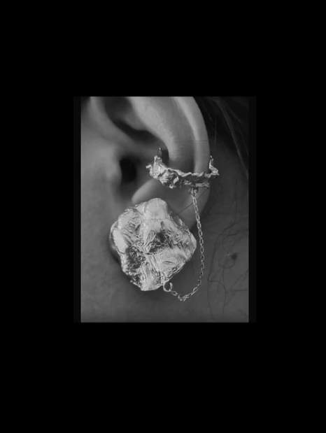 Earcuff: Asa Silver