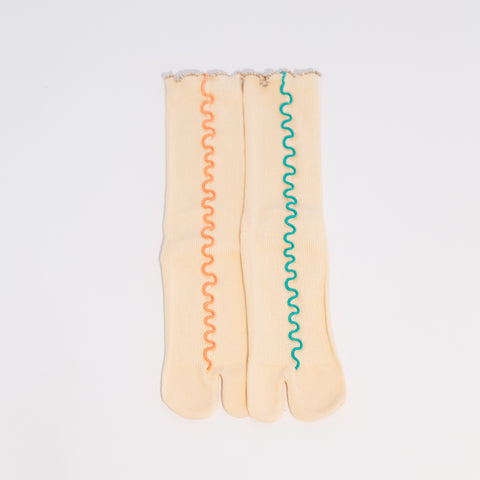 Mellow Tabi socks (beige series)