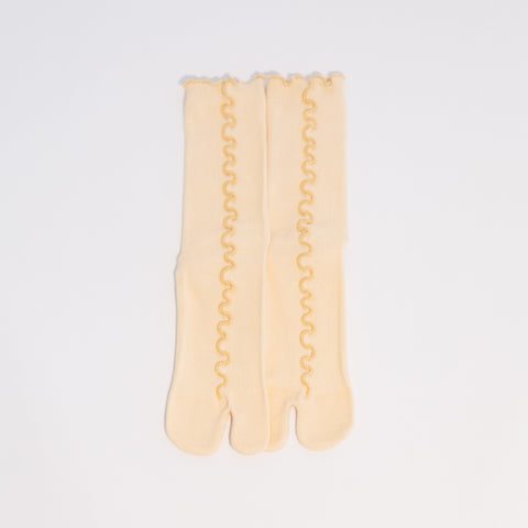 Mellow Tabi socks (beige series)