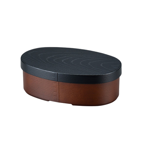 Bento box + chopstick set (black)