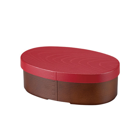 Bento box + chopsticks (red)