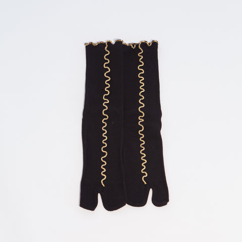 Mellow Tabi socks (black series)