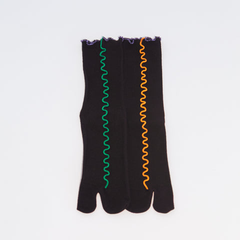 Mellow Tabi socks (black series)