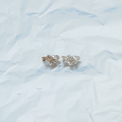 Earrings: Runtuh 03 silver