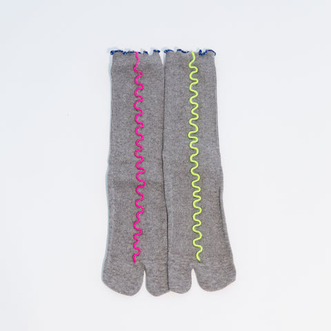 Mellow Tabi socks (grey series)