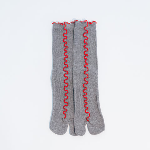 Mellow Tabi socks (grey series)