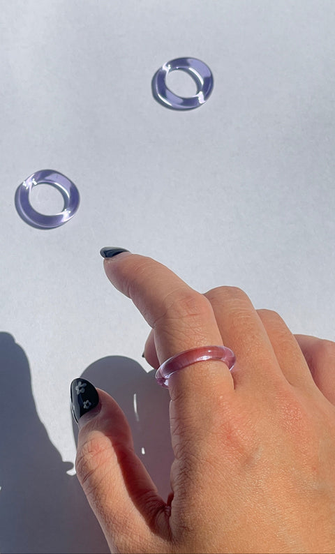 Hoso Ring: Lavendar