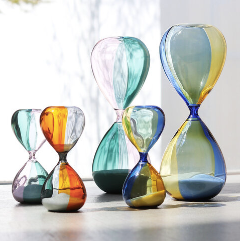 Bi-color Hourglass (yellow/blue)