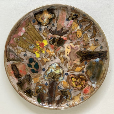 Shroom Plate 2 (21.5cm)