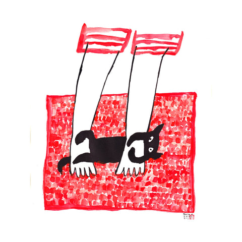 The Kitchen Mat and the Cat (1)