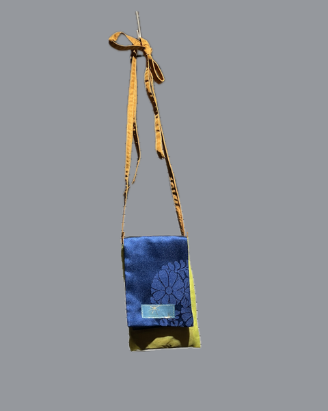 Mini Reborn (kimono blue on yellow)