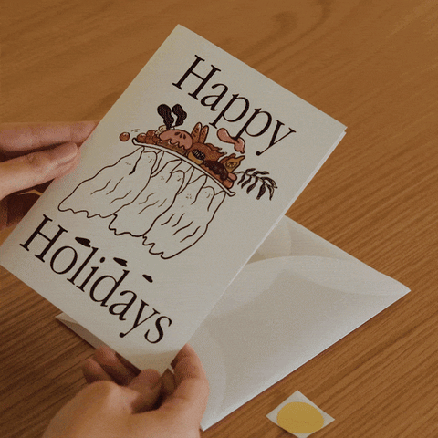 Greeting card "That was fun!"