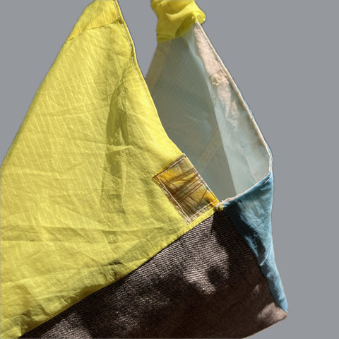 Azuma [mini] - ki / sora / grey denim