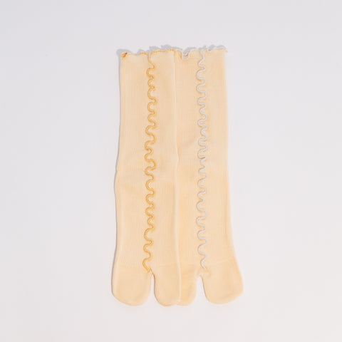 Mellow Tabi socks (beige series)