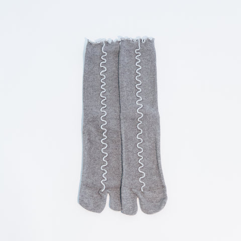 Mellow Tabi socks (grey series)