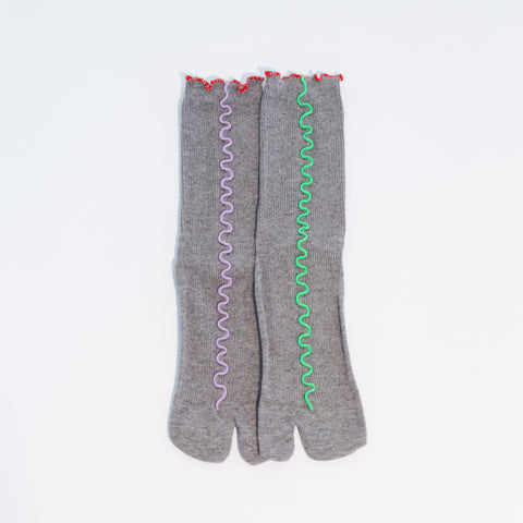 Mellow Tabi socks (grey series)