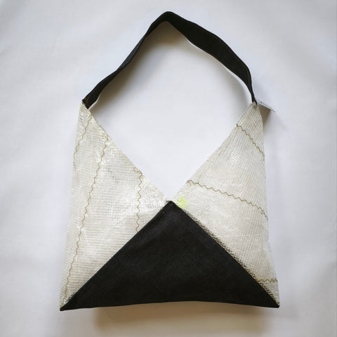 Azuma [bold] long denim strap / clear sail