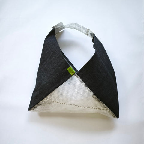 Azuma [bold] short strap / clear sail / denim sides