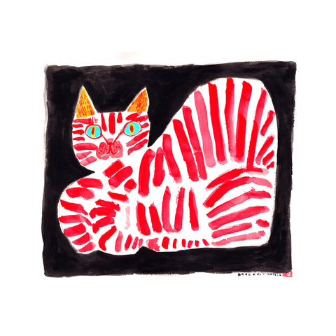 Red Striped Cat