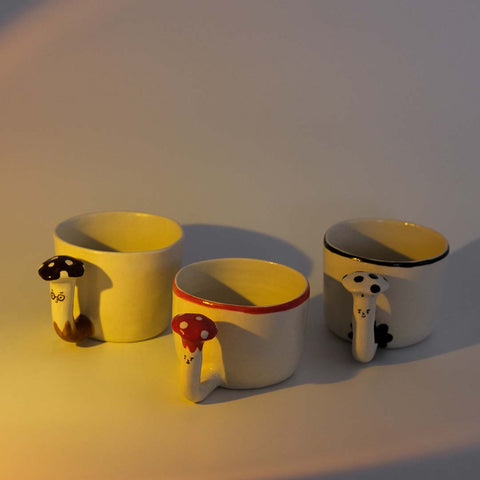 Mr. Yellow Mushroom Mug
