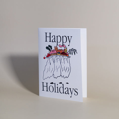 Greeting card "Happy Holidays"