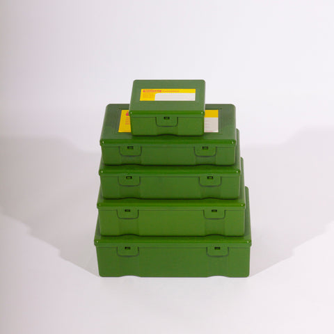 penco storage boxes - green