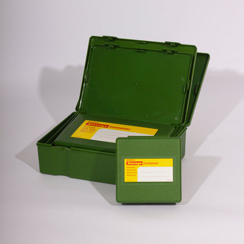 penco storage boxes - green